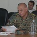 National Police commanding general meets ISF leaders on FOB Loyalty