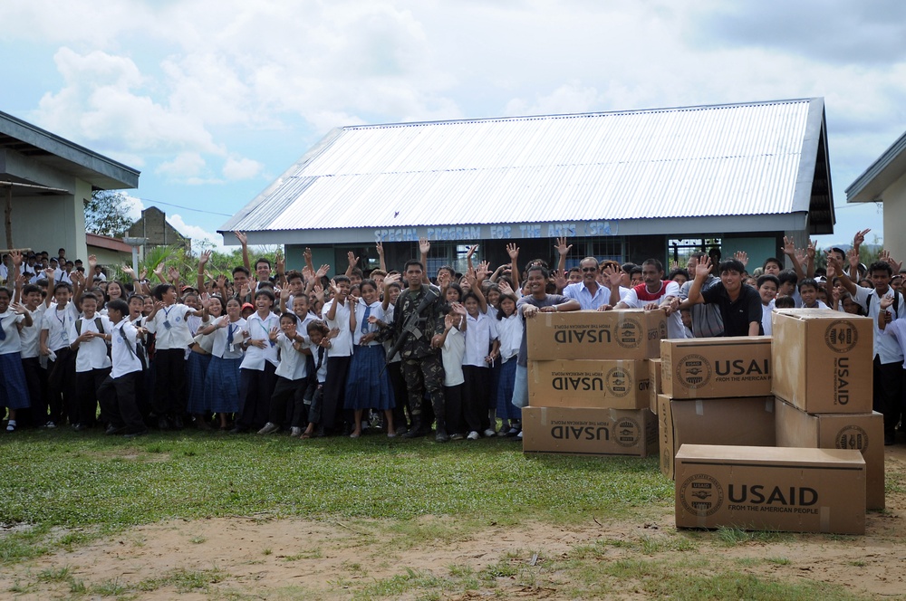 Humanitarian operations on Panay Island, Philippines