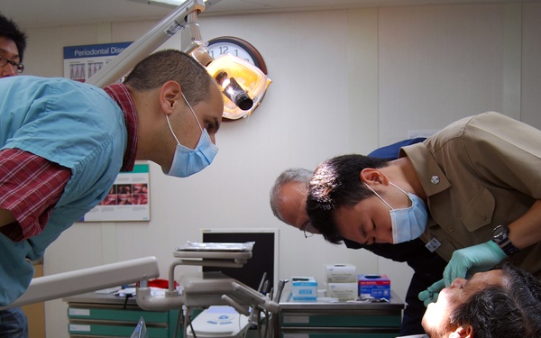Dental studies aboard USNS Mercy