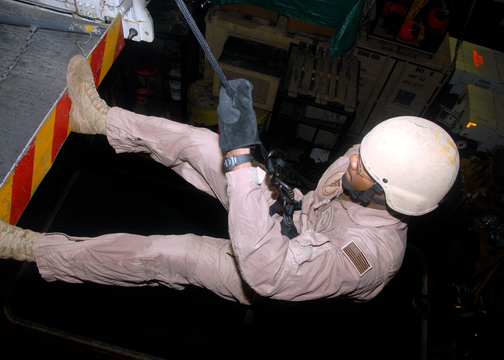 USS Abraham Lincoln visit, board, search and seizure