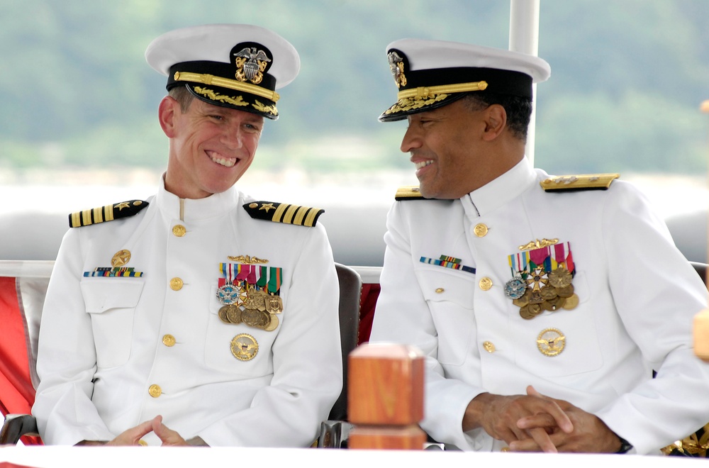 Submarine Squadron 4 Change of Command