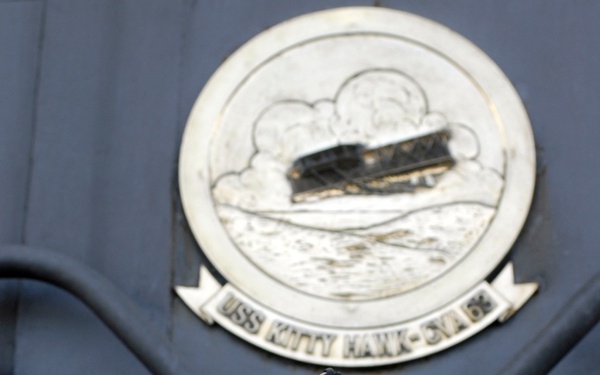 Acting as a landing signal officer