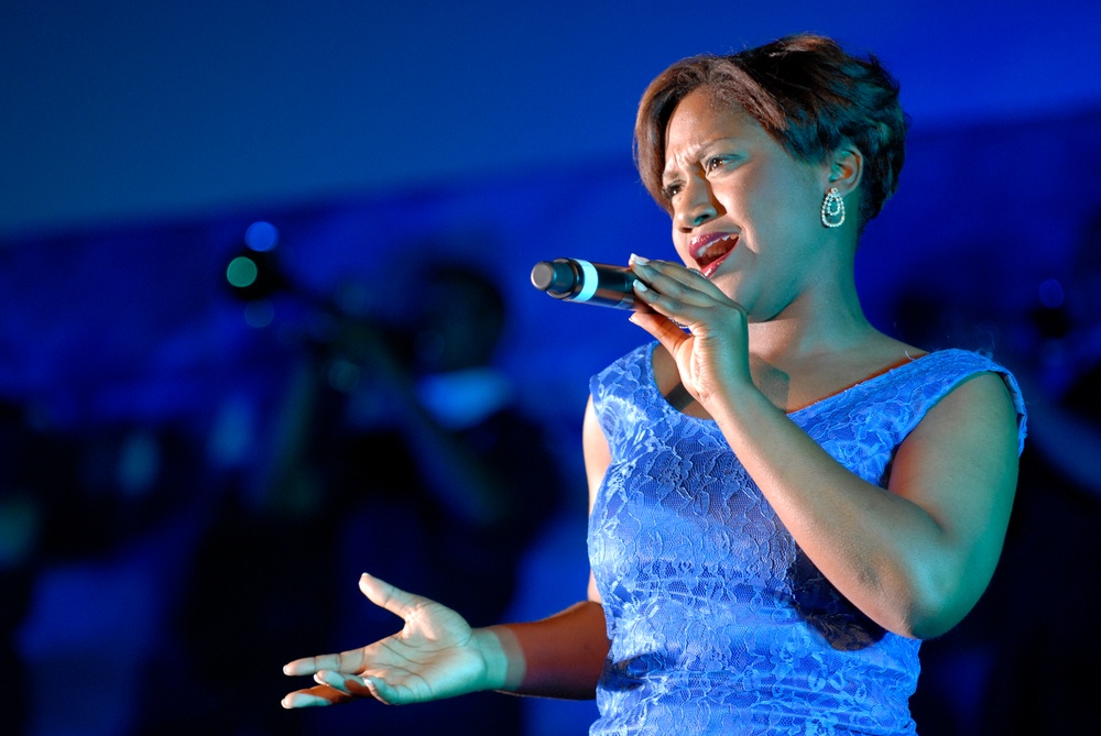 Tops in Blue Performs at Balad