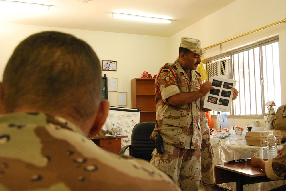 IA soldiers learn to care for their own