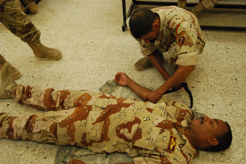 IA soldiers learn to care for their own