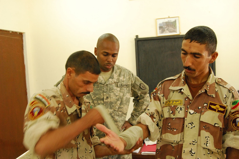 IA soldiers learn to care for their own