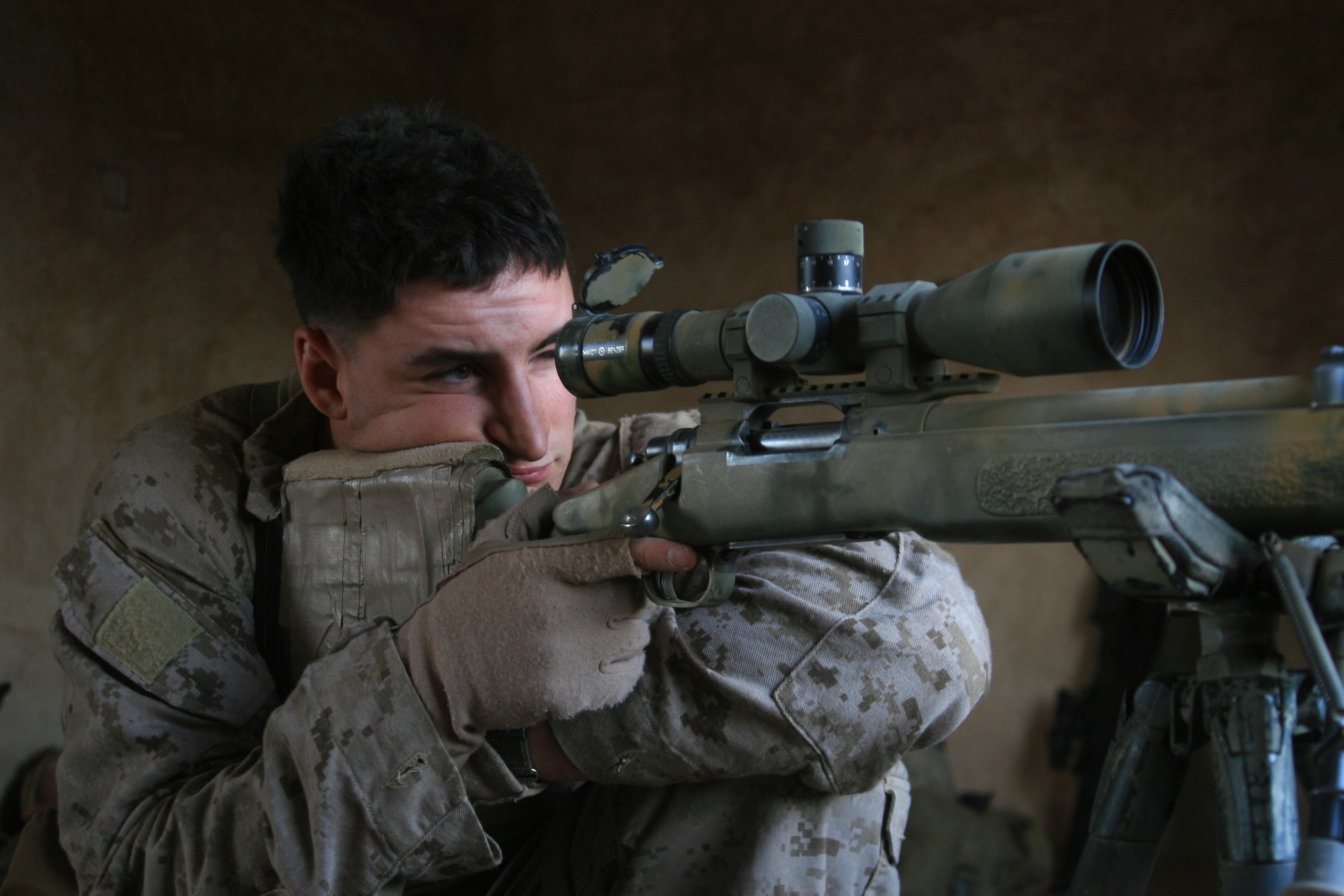 DVIDS - Images - Marine Sniper Observes Cement Factory DVIDS - Images - Marine Sniper Observes Cement Factory