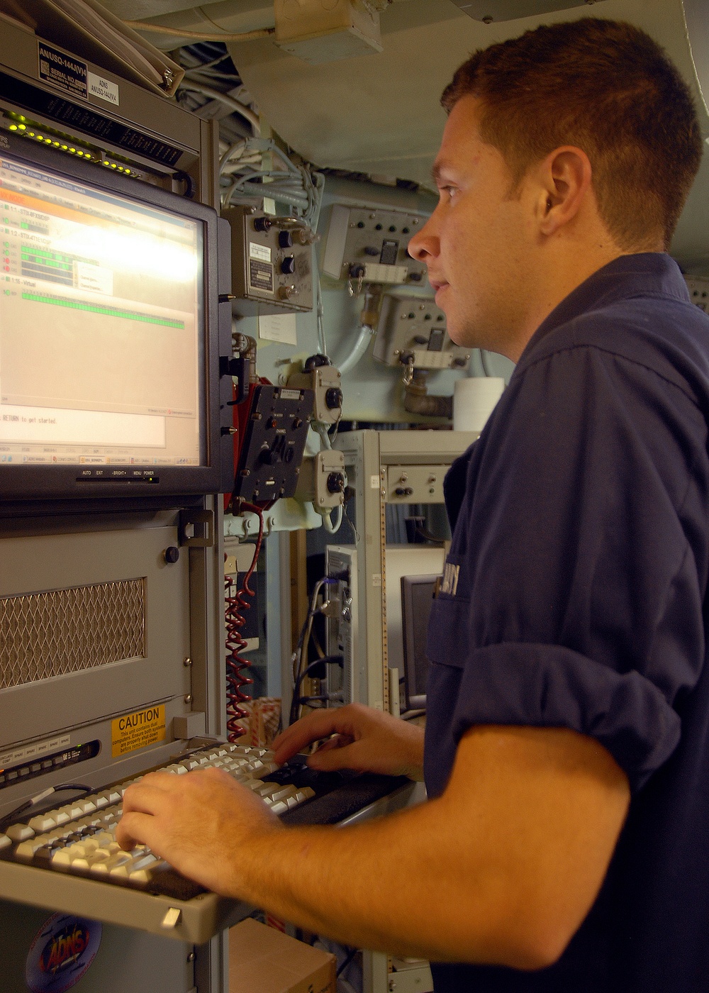 DVIDS Images Troubleshooting a satellite connection