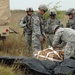 'Greywolf' troops scan the sky for resupply