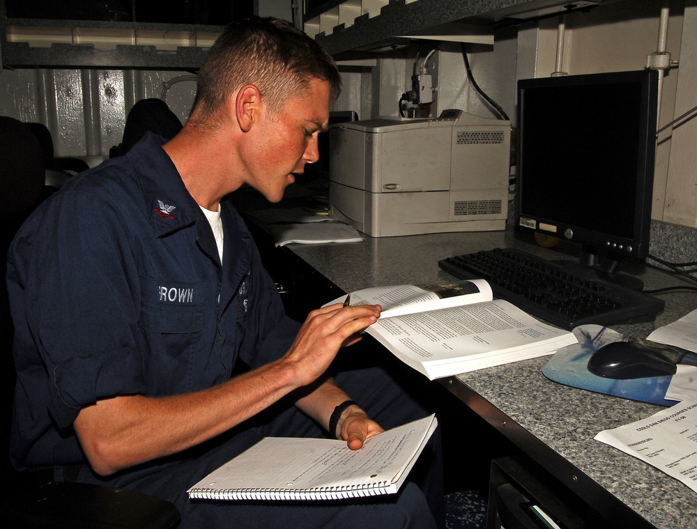 Navy College for Afloat College Education program