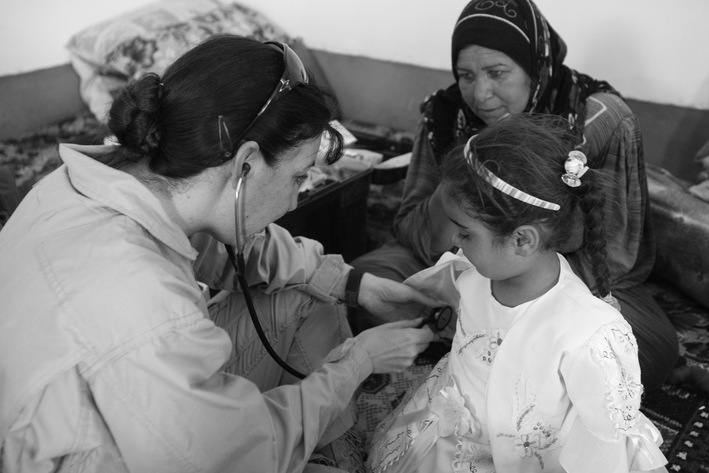 Medical Help in Local Fallujah Village