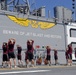 Physical training on USS Bonhomme Richard