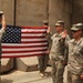 U.S. Soldier From Task Force Gold Reenlists in Sadr City