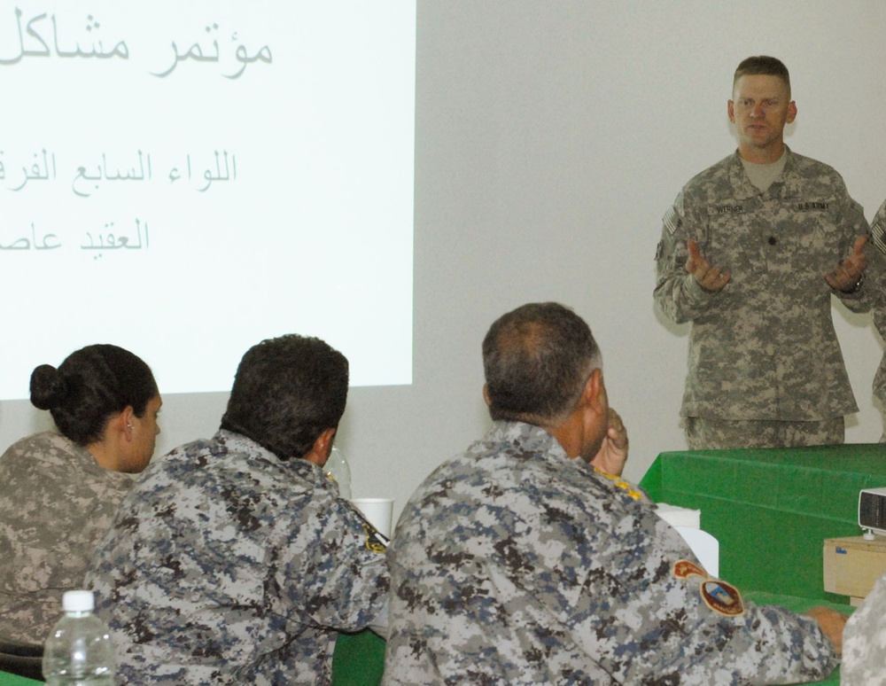 Raider BCT logistics leaders rally with ISF, Iraqi officers assess supply systems