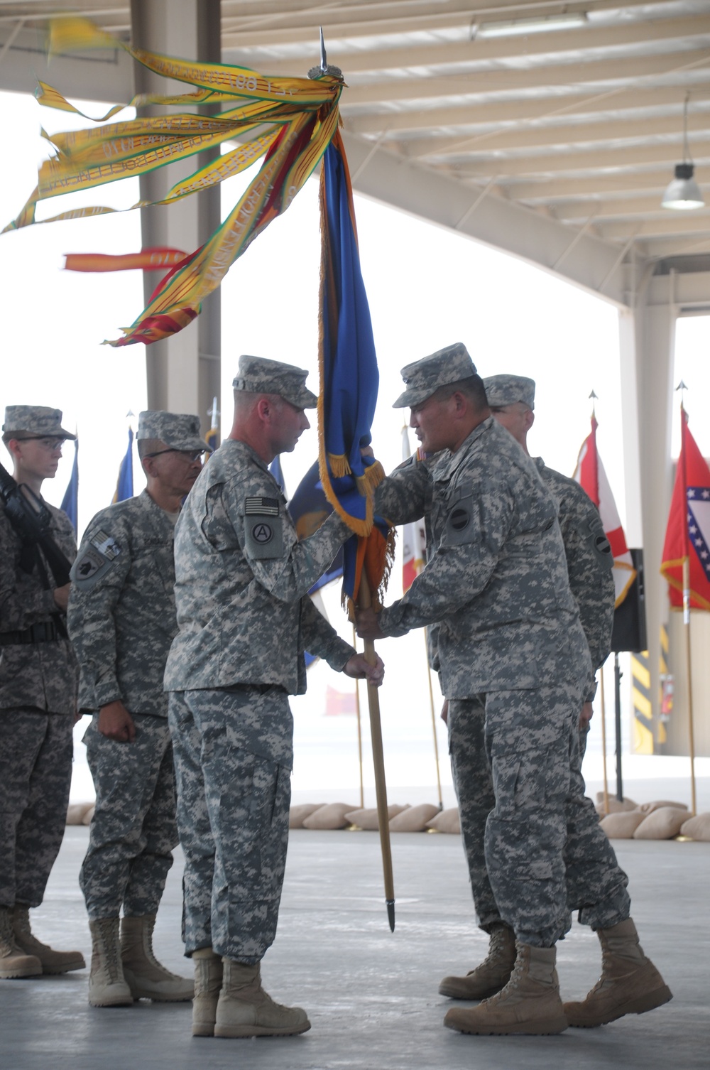 164th TAOG Conducts Change of Command Ceremony