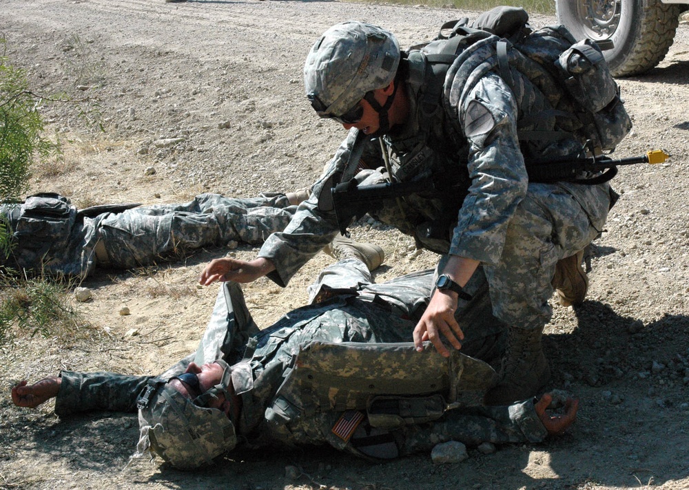 'Greywolf' Soldiers hone combat, medic skills