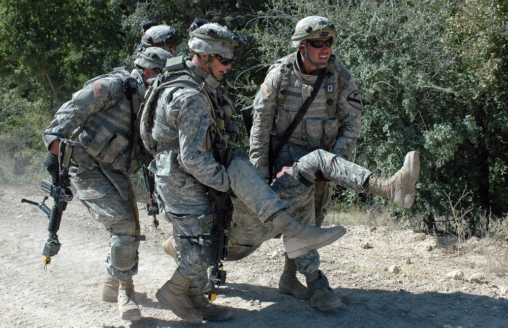 'Greywolf' Soldiers hone combat, medic skills