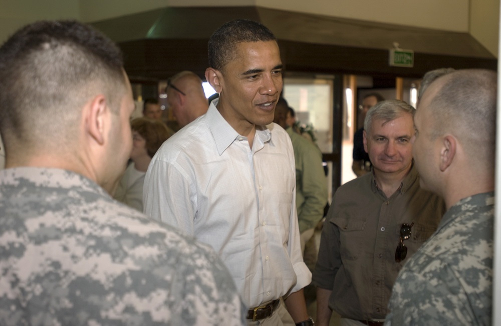 Sen. Barack Obama Visits Iraq
