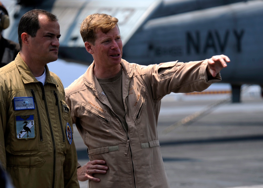 Operations aboard USS Theodore Roosevelt