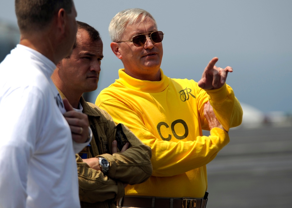 Operations aboard USS Theodore Roosevelt