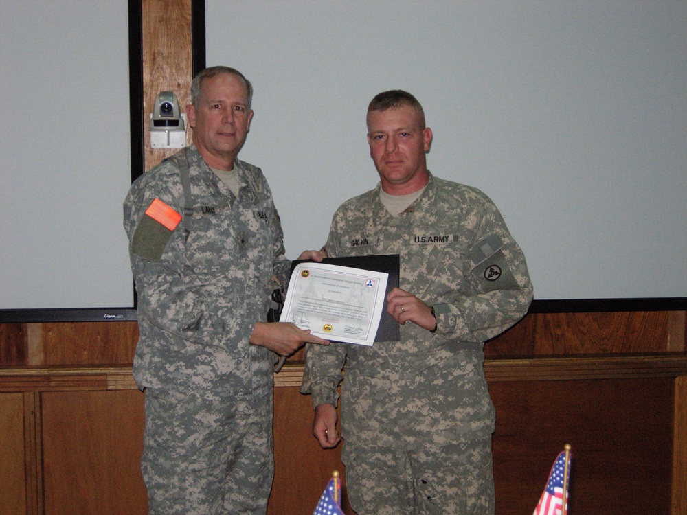 Galvin Selected 'Hooah Soldier of the Week'