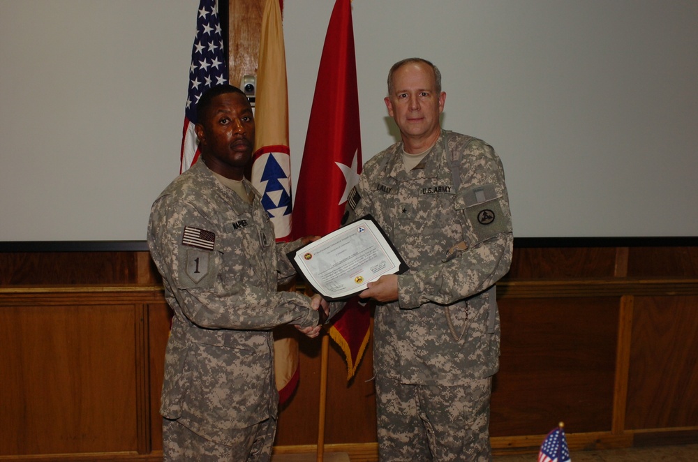 Napier selected 'Hooah Soldier of the Week'