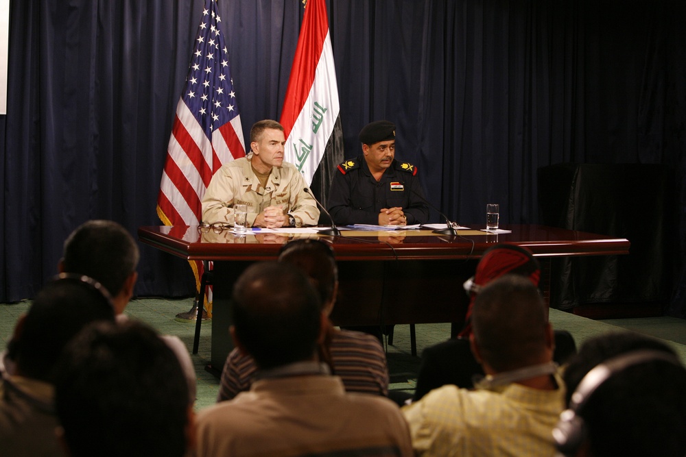 Security Issues Addressed at Press Conference in Baghad