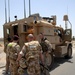 British Command Master Driver visits COB Basra to be briefed on the COUGAR