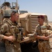 British Command Master Driver visits COB Basra to be briefed on the COUGAR