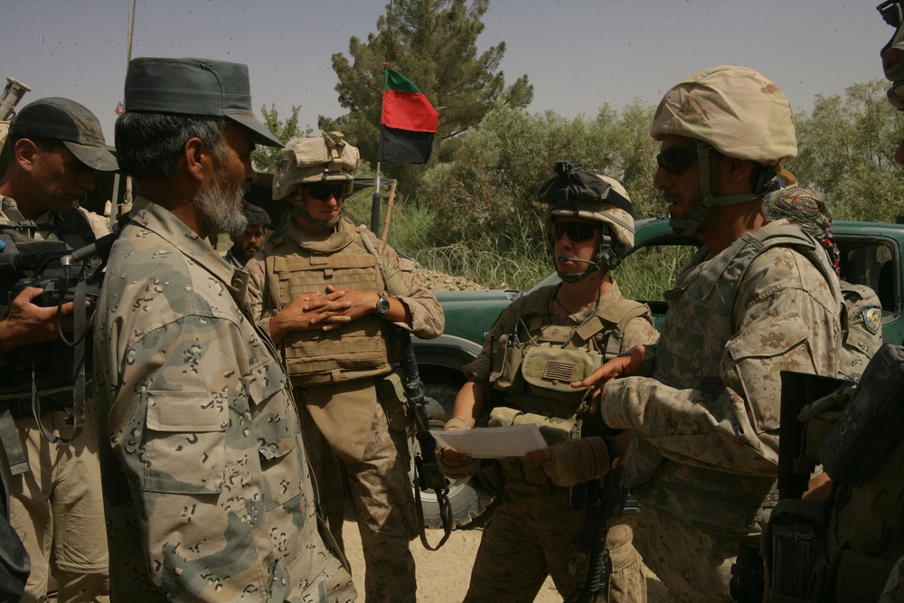 Operating in Garmsir