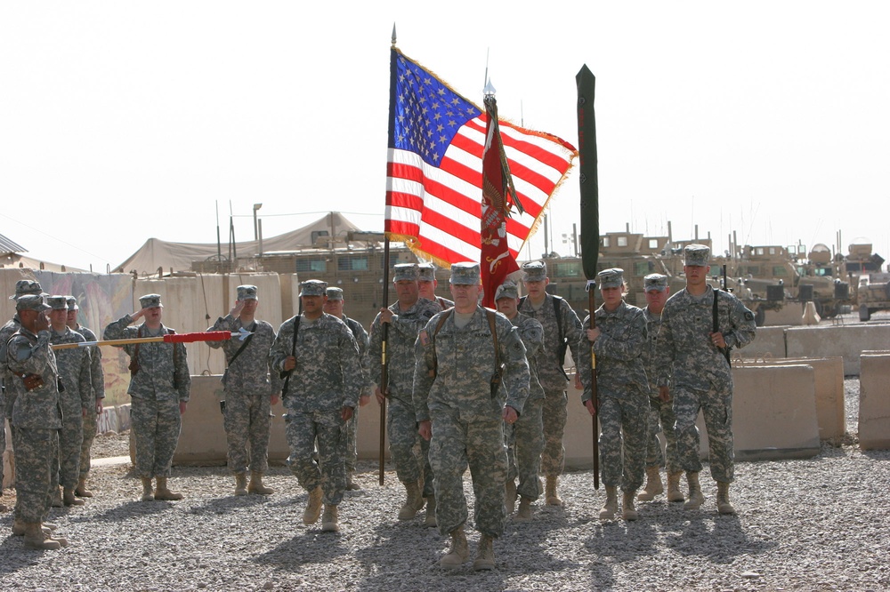 Mississippi Soldiers From the 890th Engineer Battalion Relieve the 107th Engineer Battalion