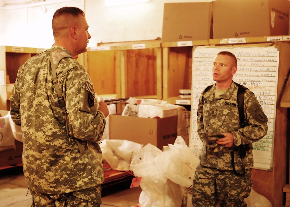 'Durable' pays a visit to FOB Falcon