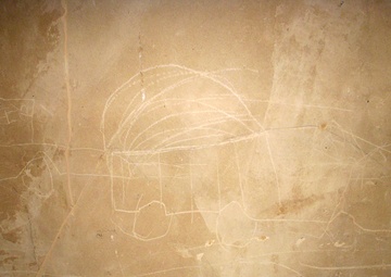 Coalition Forces Discover Diagrams Cut Into the Walls of a Building Near Samarra