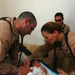 IA, Marines combine efforts during medical engagement