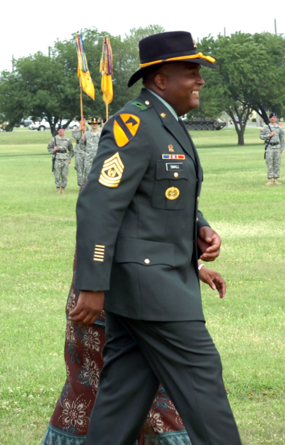 End of the Trail for Top Ironhorse Trooper - Command Sergeant Major Stanley D. Small Retires After 30 Years of Service