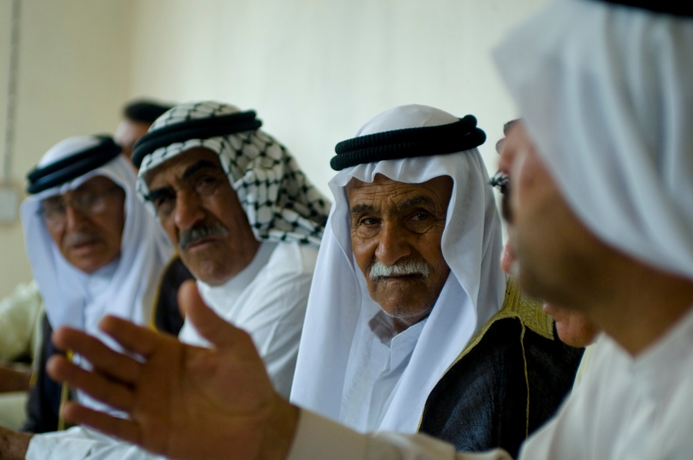 Village Elders Discuss Issues