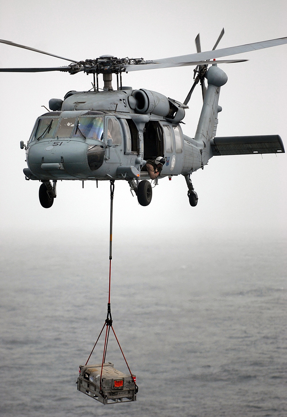 MH-60S Seahawk on the Arabian Sea