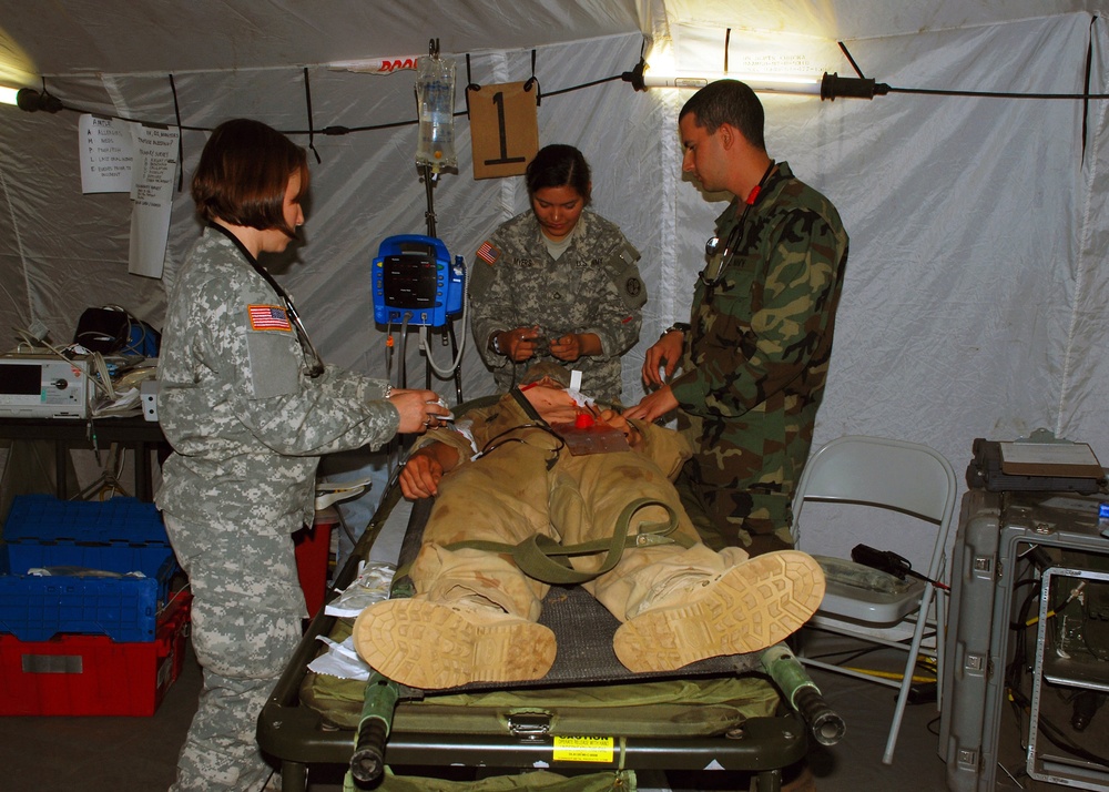 DVIDS - Images - Mass Casualty Drill at Camp Peguero Battle Aide ...