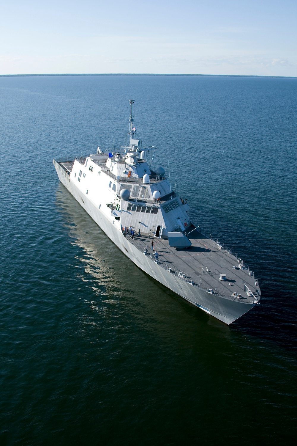 USS Freedom to begin Builder's Trials on Lake Michigan