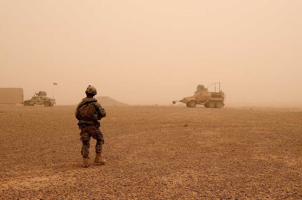 Working During a Sandstorm