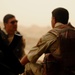 Working during a sandstorm