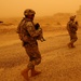 Working during a sandstorm