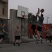 Task Force Plays Basketball Prior to Mission