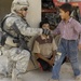 U.S. Soldier Befriends Iraqi Boy