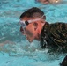 Marines keep their heads above water in challenging swim instructor course