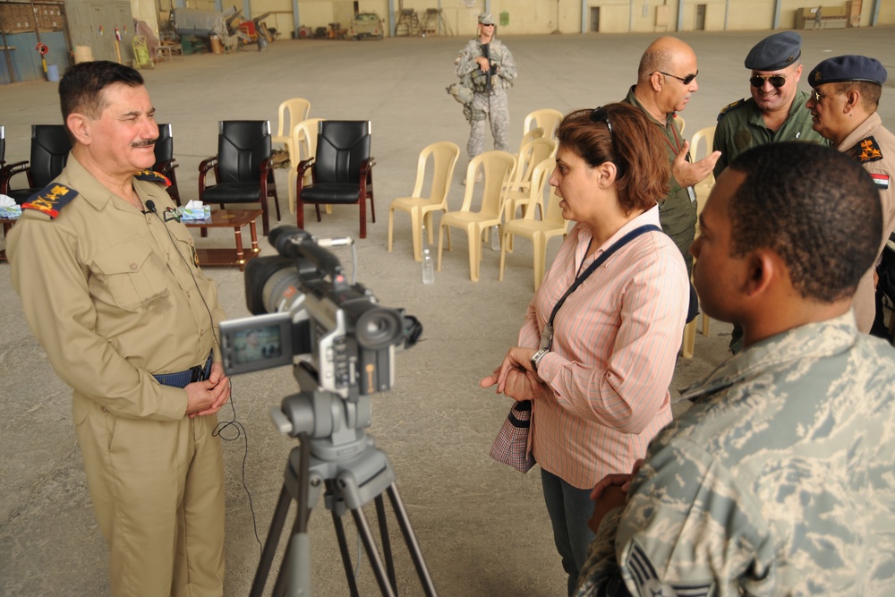 Iraqi Air Force demonstrates their Caravan ISR Aircraft