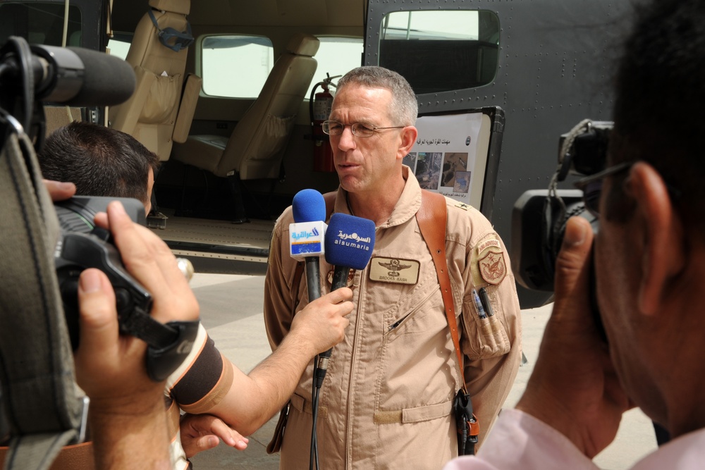 Iraqi Air Force demonstrates their Caravan ISR Aircraft