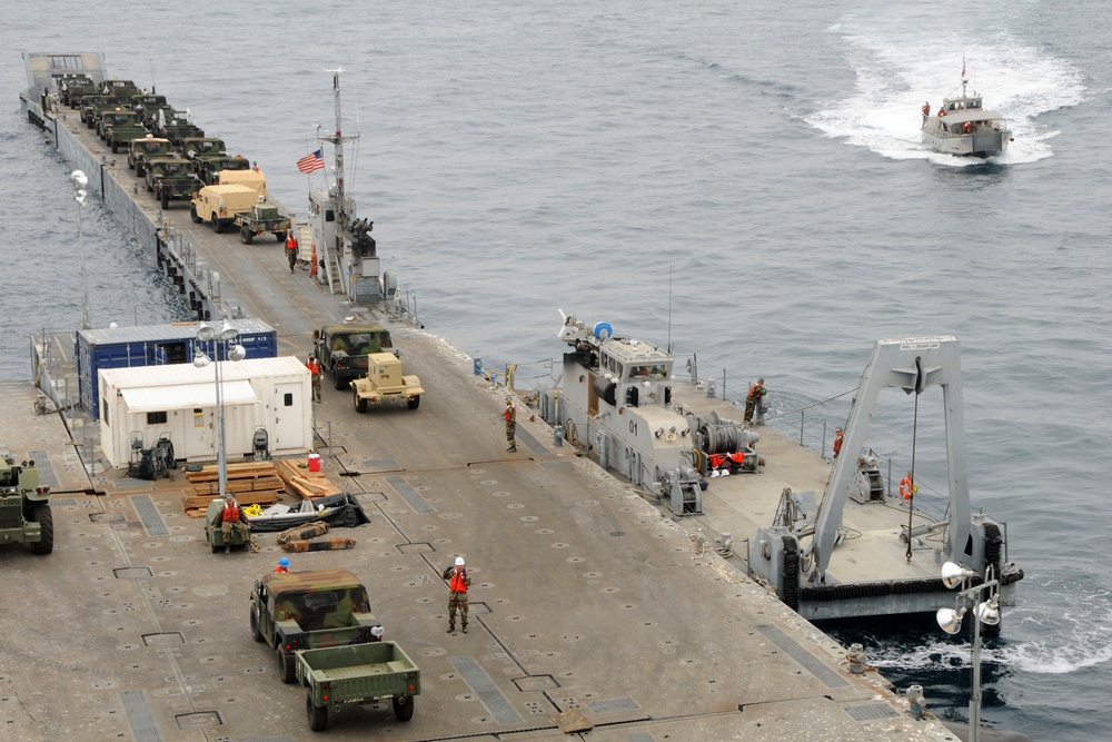 Loaded up with Humvees