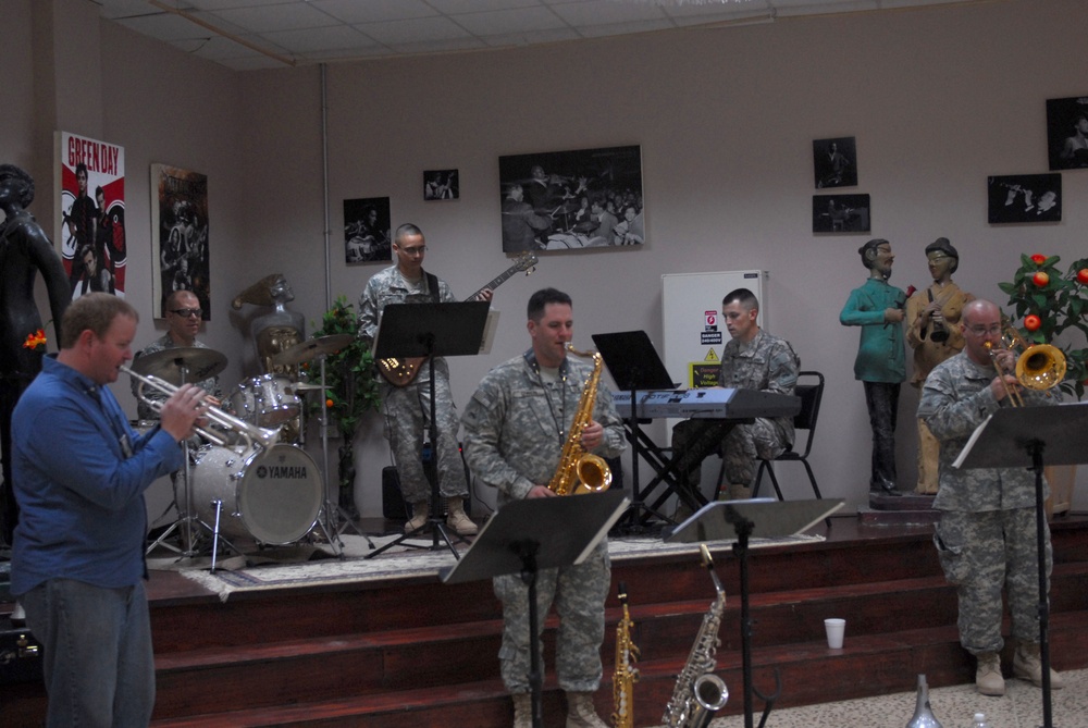 Smooth jazz to force protection