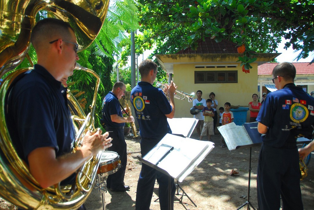 U.S. military band performs first time in Vietnam since 1975